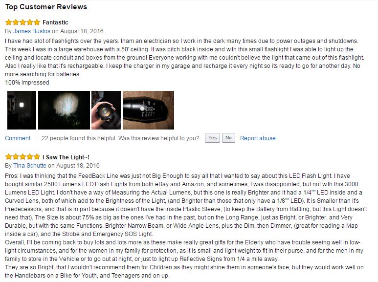 Flashlight Review