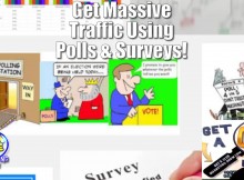 polls surveys get massive traffic